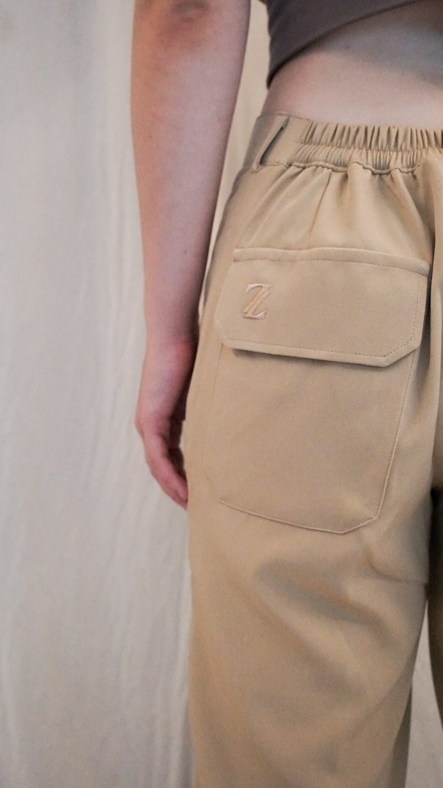 Smart Pleated Pants - Black